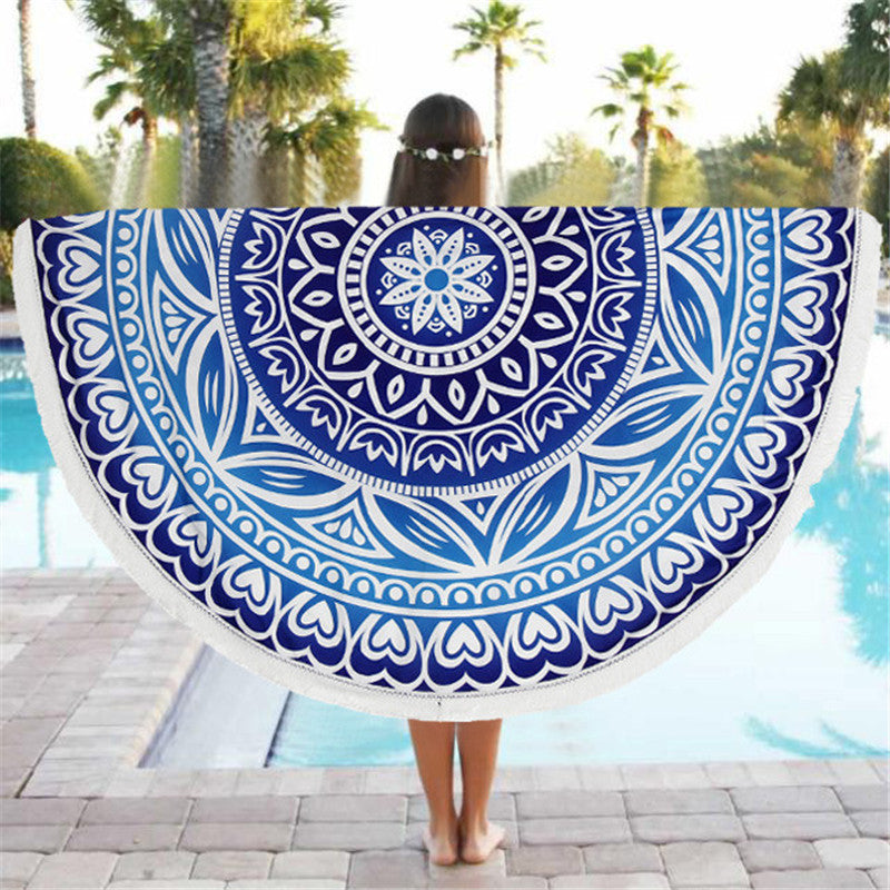Colourful Round Bath Towel
