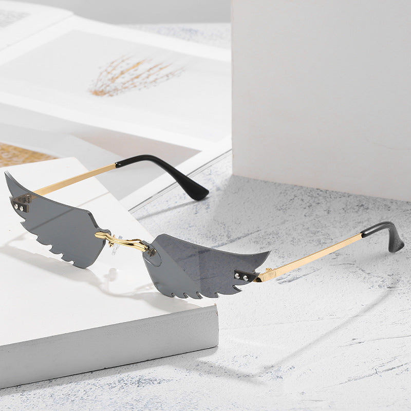 Novelty Angel Wing Sunglasses