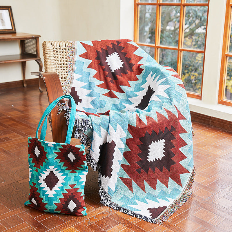 Bohemian Fringed Throw Collection