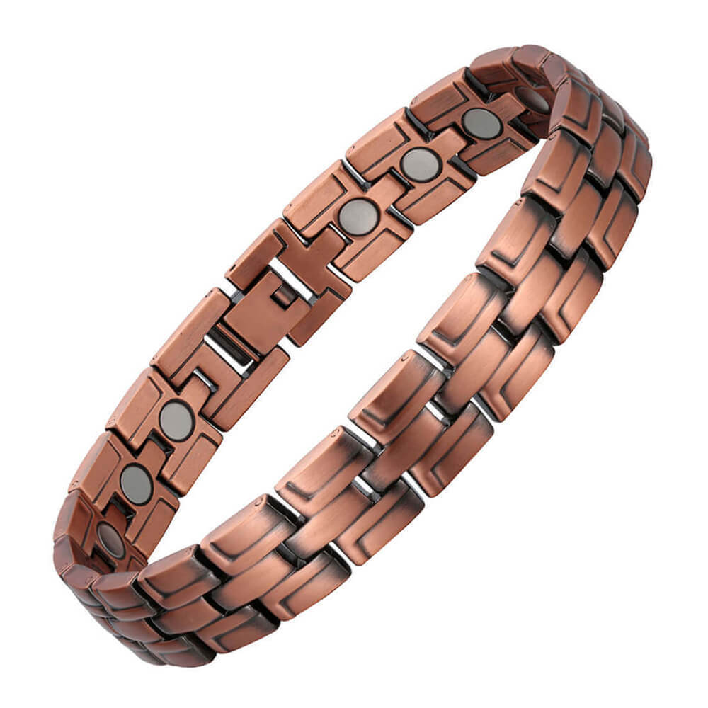 Chunky Link Magnetic Copper Bracelet