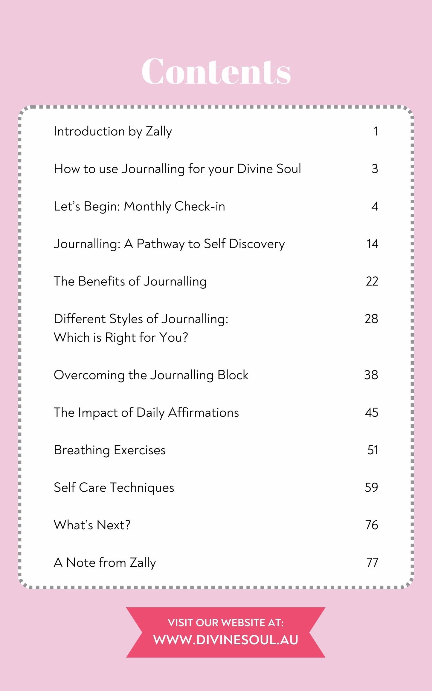 The Journal for your Divine Soul E-Book by Z. Russo - The Ultimate Self Help Journal!