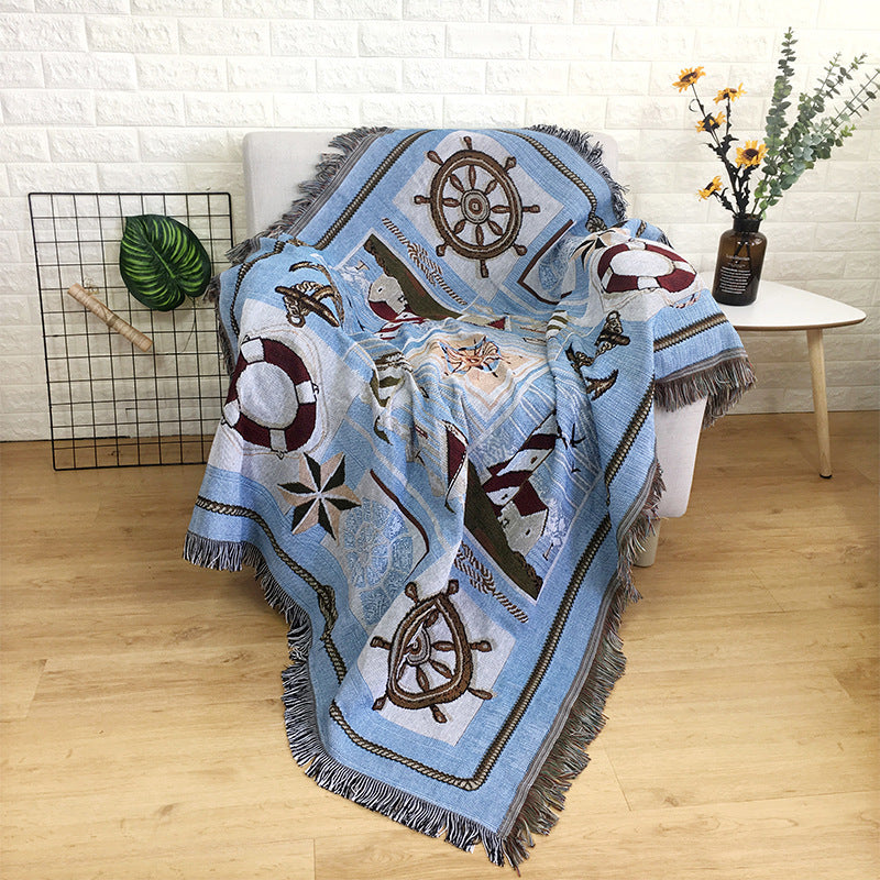 Bohemian Fringed Throw Collection