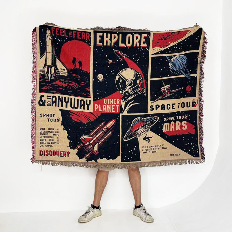 Bohemian Fringed Throw Collection