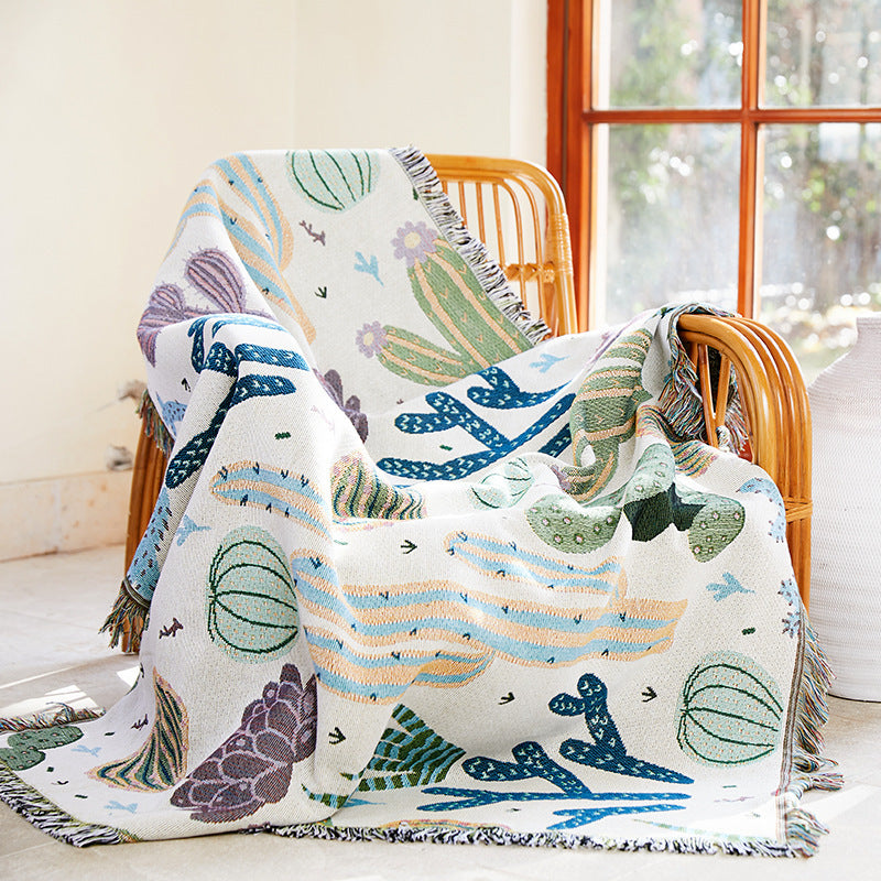Bohemian Fringed Throw Collection