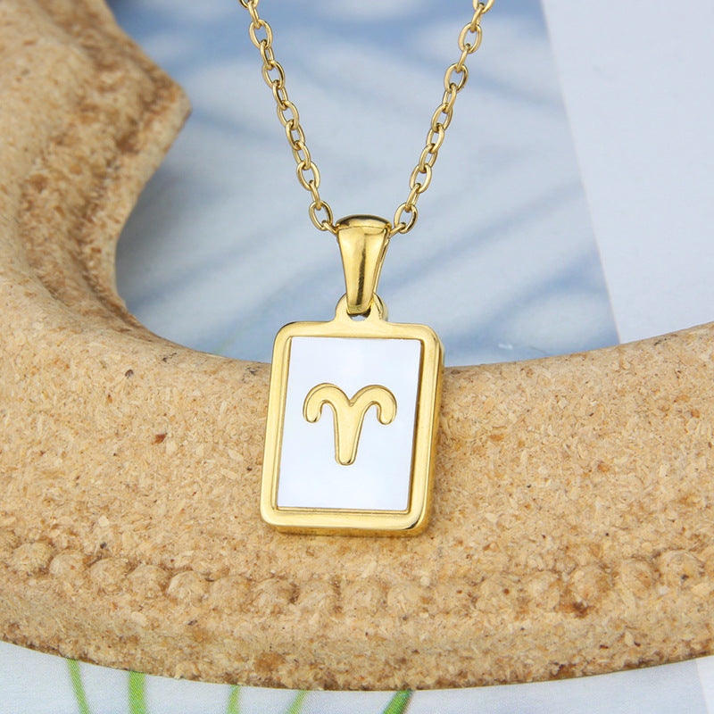 Gold Zodiac Necklace