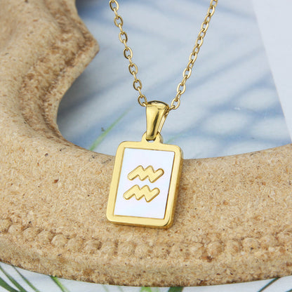 Gold Zodiac Necklace