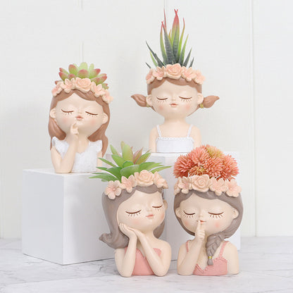 Dream Goddess Succulent Pot