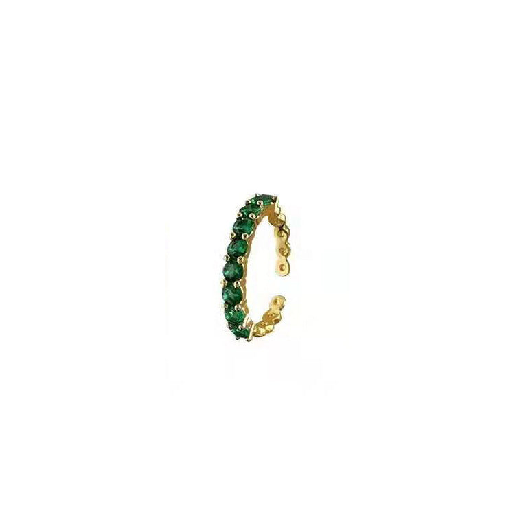 Emerald Zirconium Ring Collection