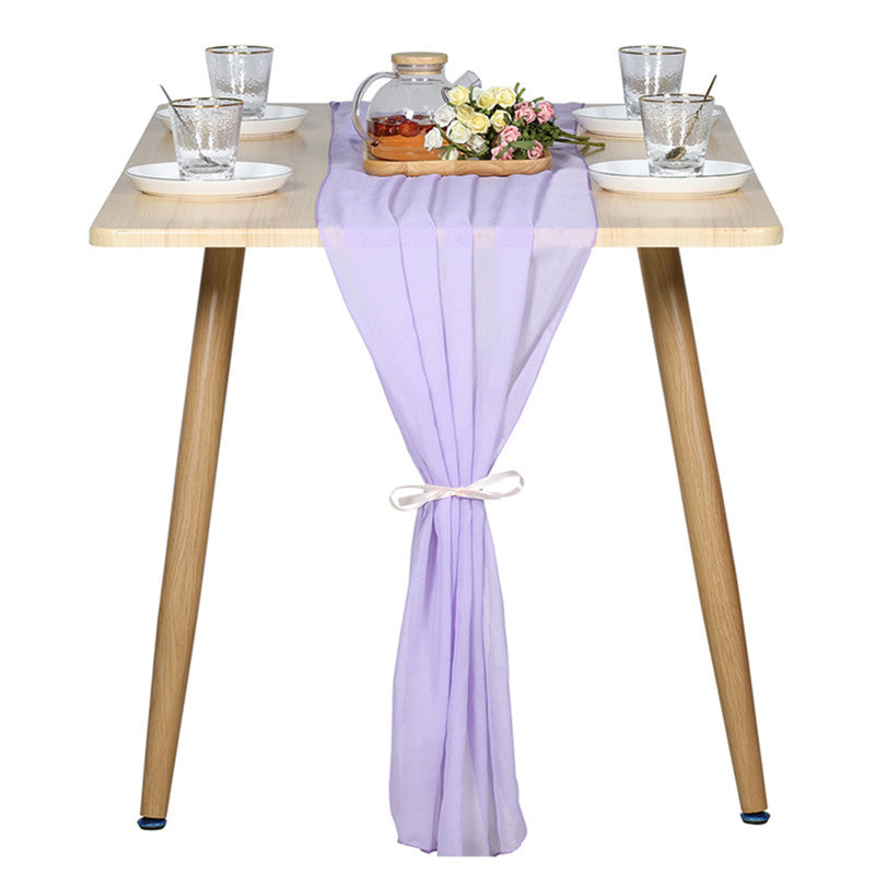 Chiffon Style Table Runner