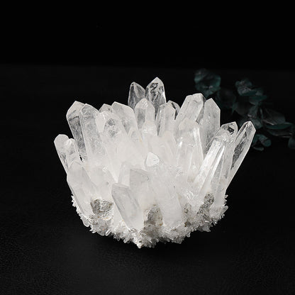 Luxe White Crystal Quartz Cluster