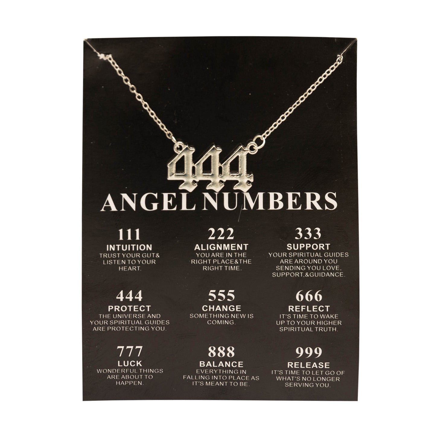 Angel Numbers Necklace