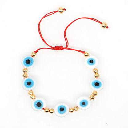 Evil Eye Beaded Bracelet