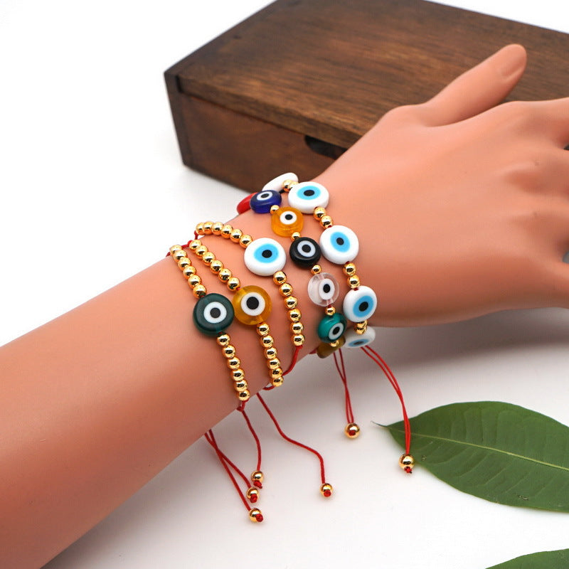 Evil Eye Beaded Bracelet