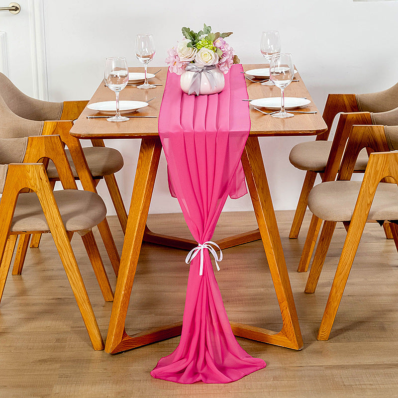 Chiffon Style Table Runner