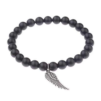 Angel Wing Beaded Bracelet