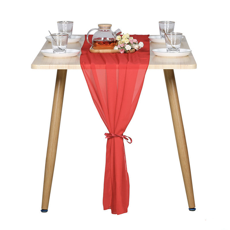 Chiffon Style Table Runner