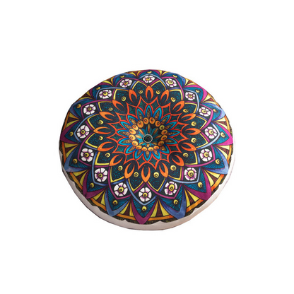 Patterned Floor Cushion/Round Cushion