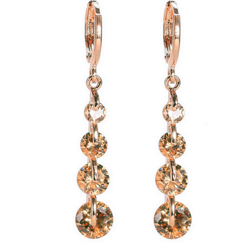 Crystal Drop Earrings