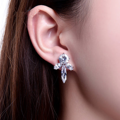 Cubic Zirconium Ear Cuff Set