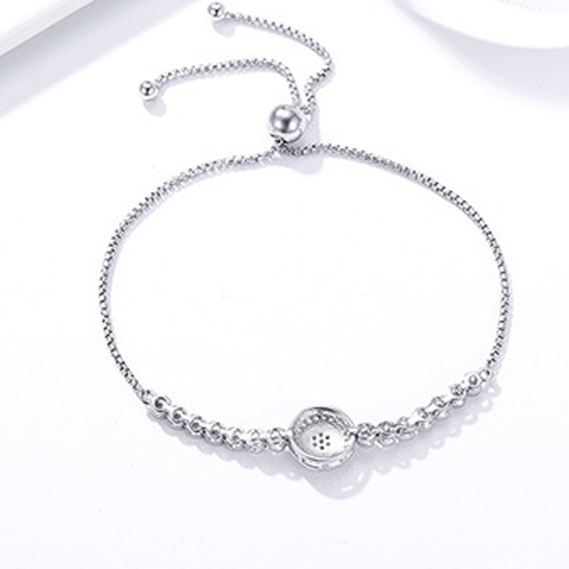 Sterling Silver Evil Eye Bracelet - S925