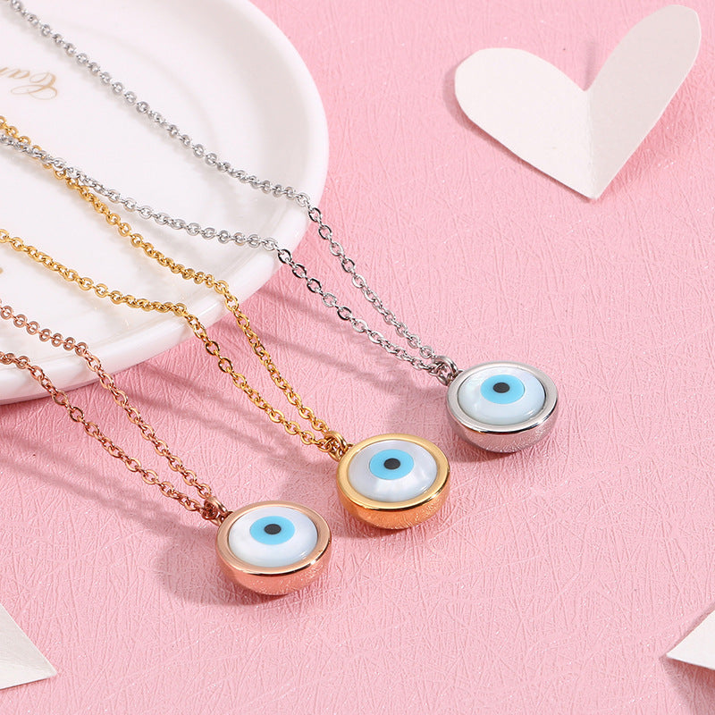 Classic Evil Eye Charm Necklace