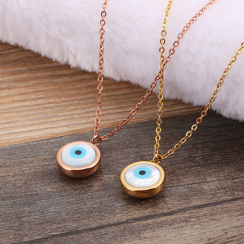 Classic Evil Eye Charm Necklace