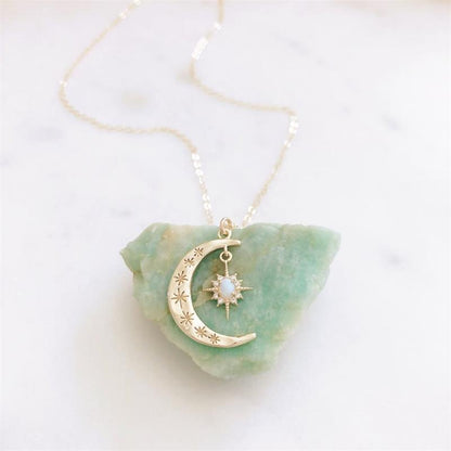 Celestial Goddess Opal Necklace