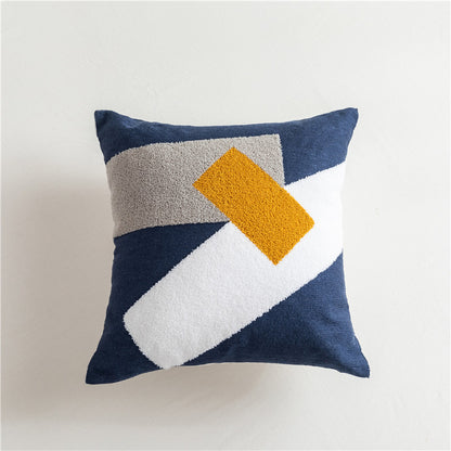 Geometric Embroidered Cushion Cover Collection