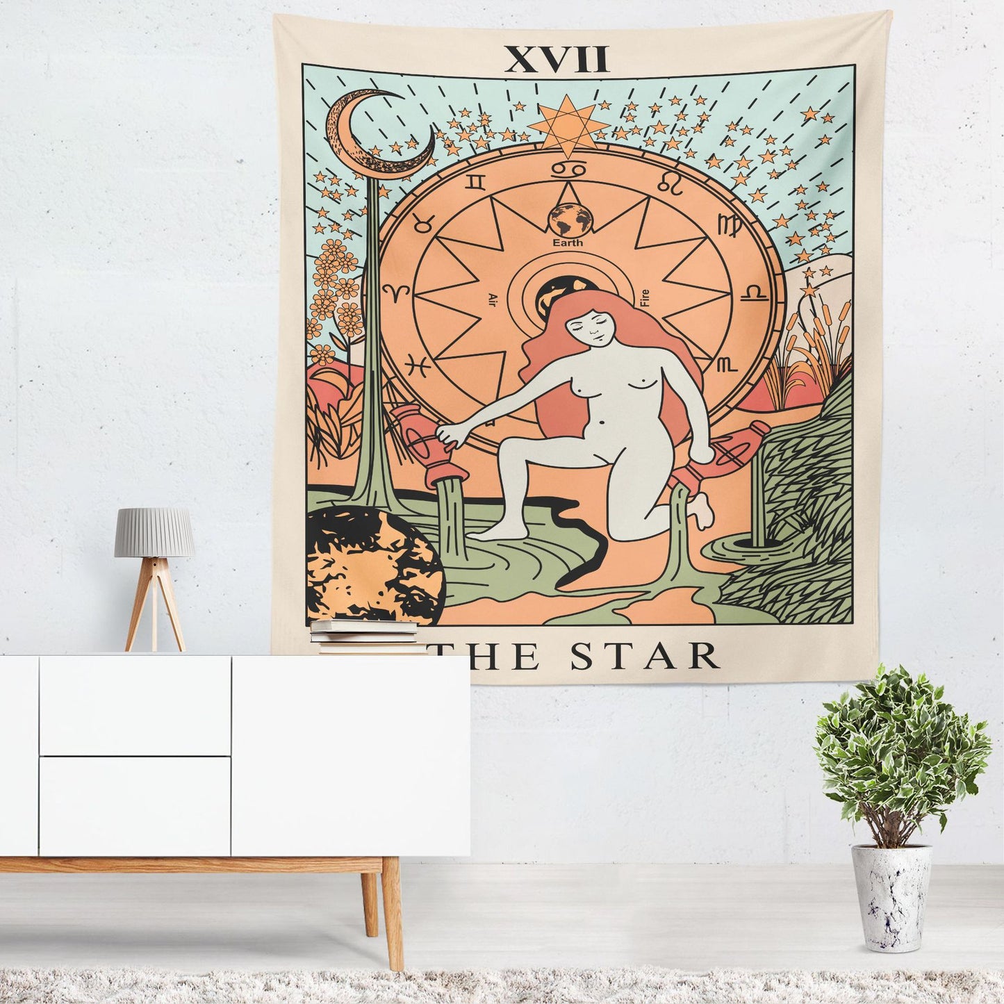 Tarot Card Tapestry/Throw