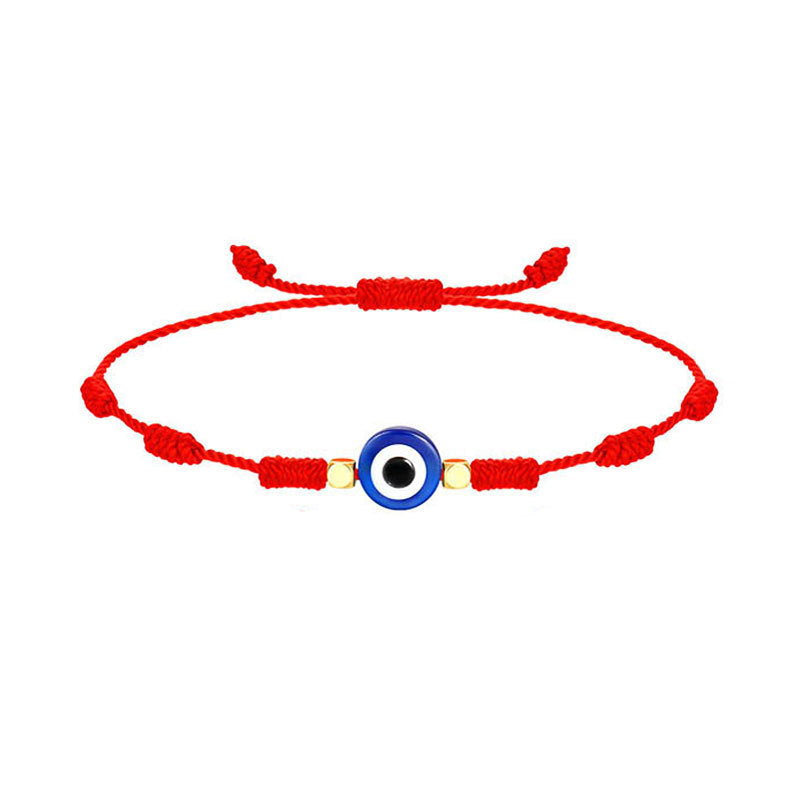 Evil Eye Hand Woven Bracelet