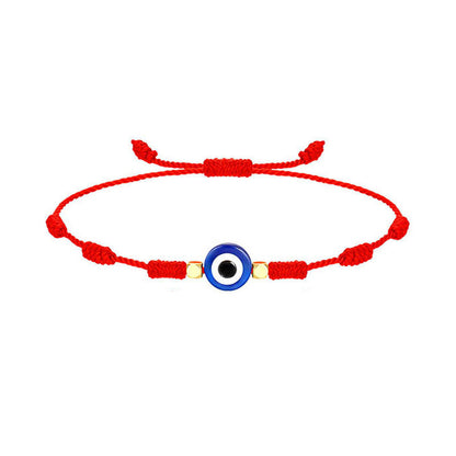 Evil Eye Hand Woven Bracelet