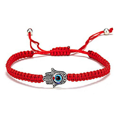 Evil Eye Hand Woven Bracelet