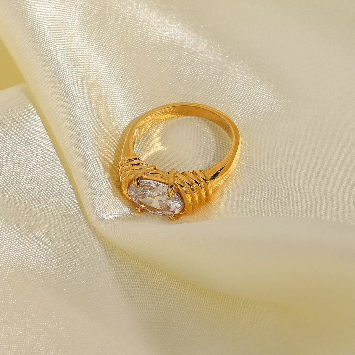 18K Gold Plated Ring