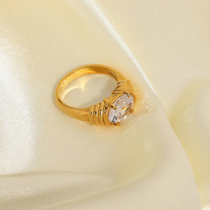 18K Gold Plated Ring