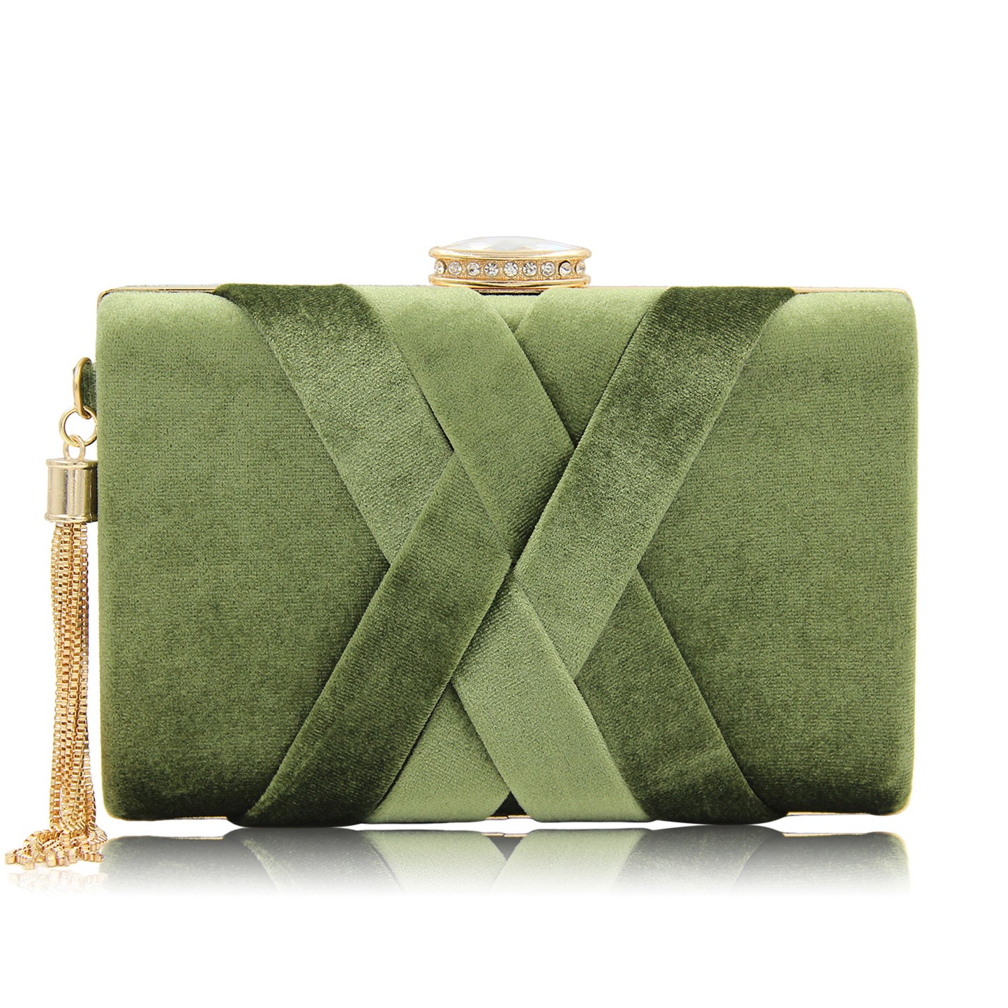 Luxe Suede Clutch