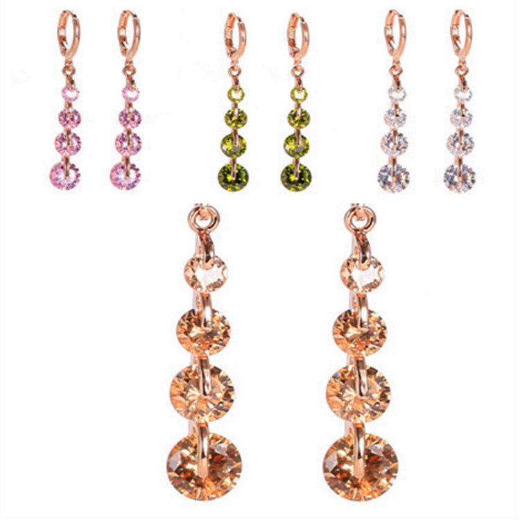 Crystal Drop Earrings