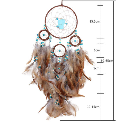 Brown Feather Dreamcatcher