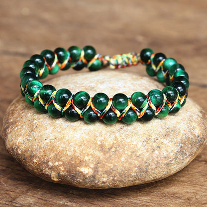 Tiger's Eye Beaded Bracelet