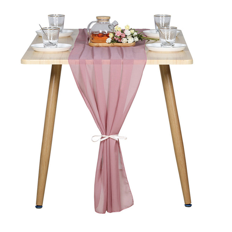 Chiffon Style Table Runner