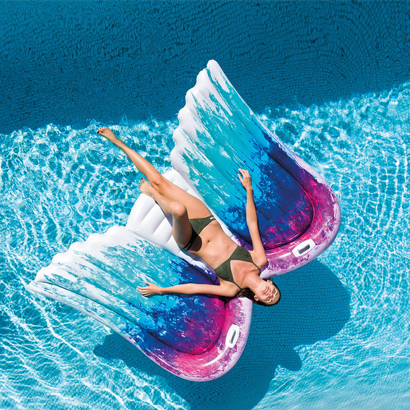 Inflatable Angel Wings Pool Lounger