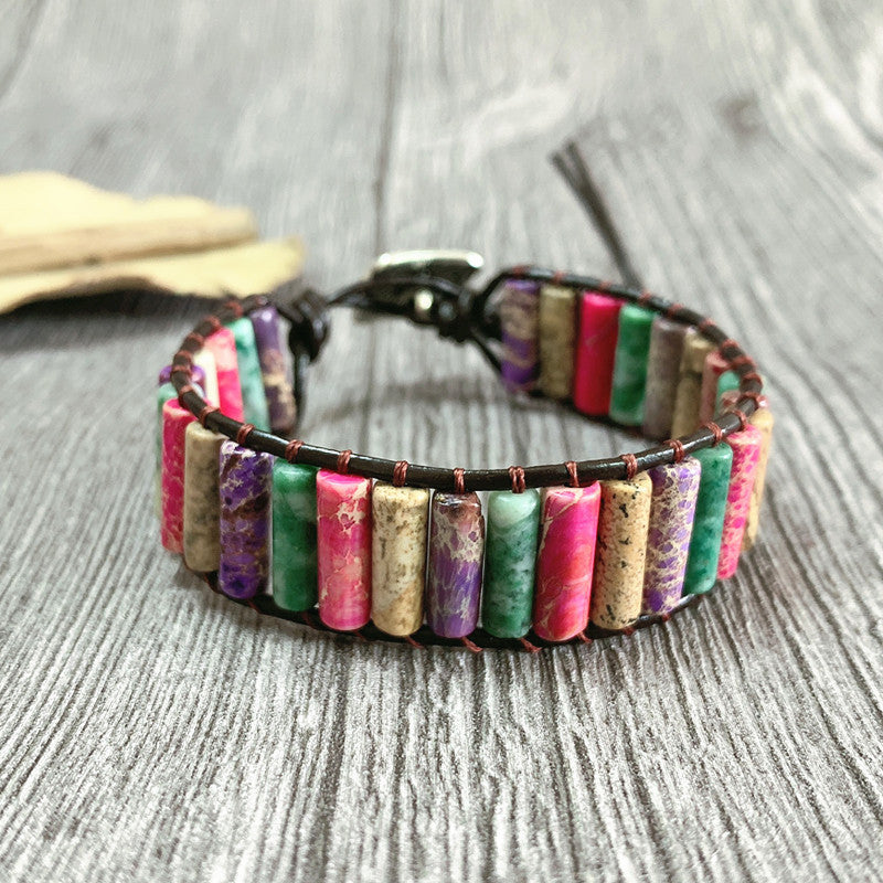 Woven Rainbow Bracelet