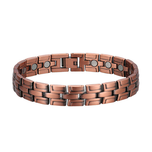 Chunky Link Magnetic Copper Bracelet