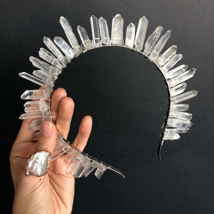 White Crystal Crown