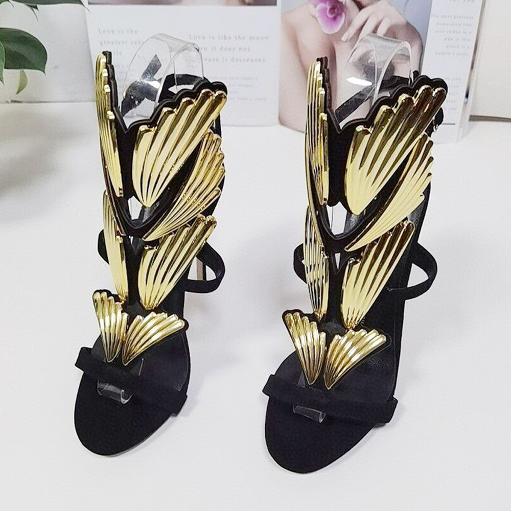 Luxe Angel Wing Heels