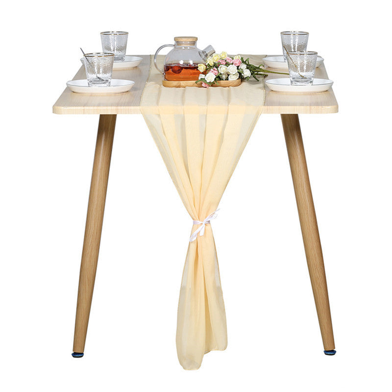 Chiffon Style Table Runner