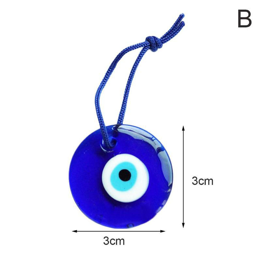 Glass Evil Eye Pendant