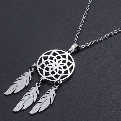 Dream Catcher Charm Necklace