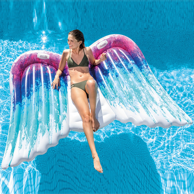 Inflatable Angel Wings Pool Lounger