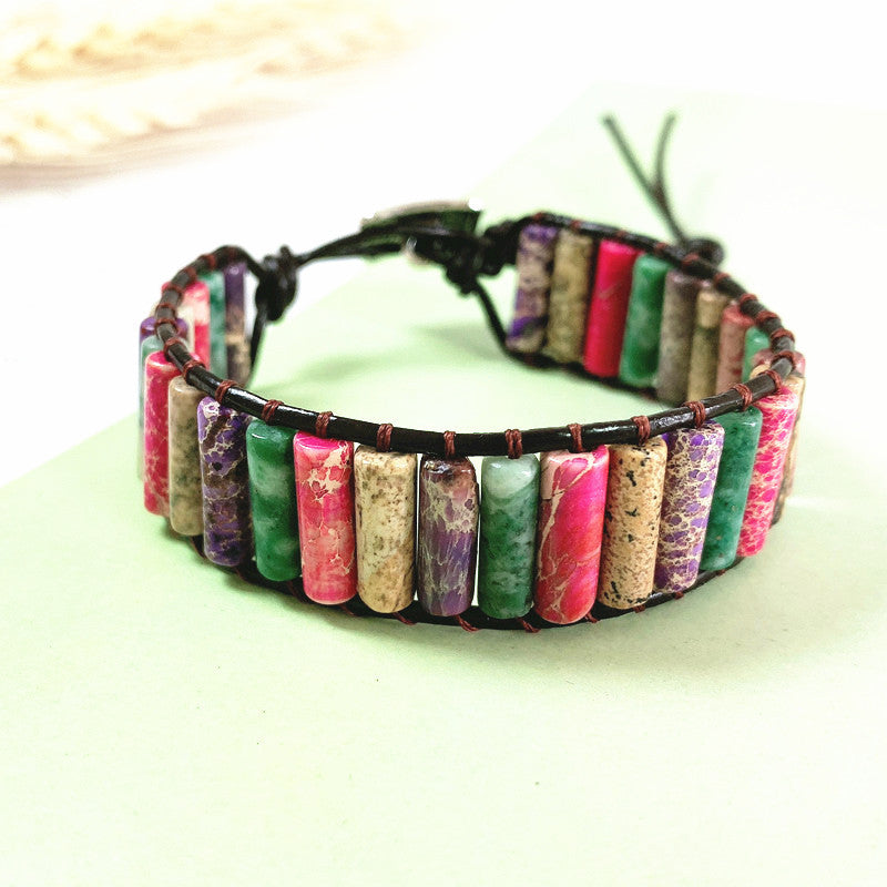 Woven Rainbow Bracelet