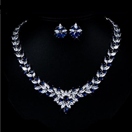 Cubic Zirconium Jewellery Set